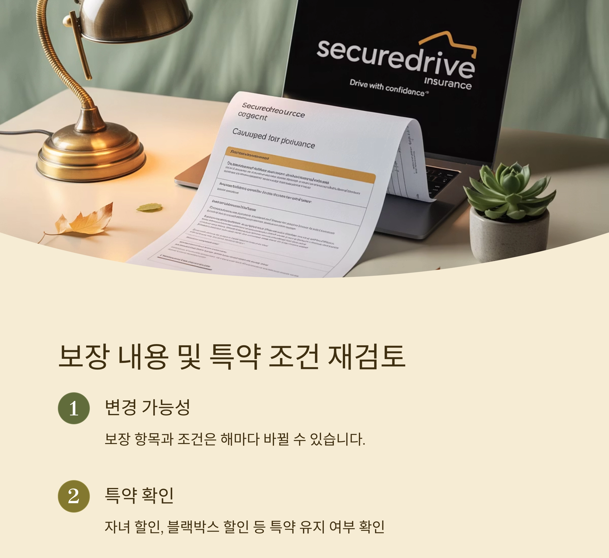 자동차 보험 갱신 전 반드시 알아야 할 5가지 핵심 사항