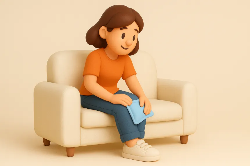 무릎 아래 통증