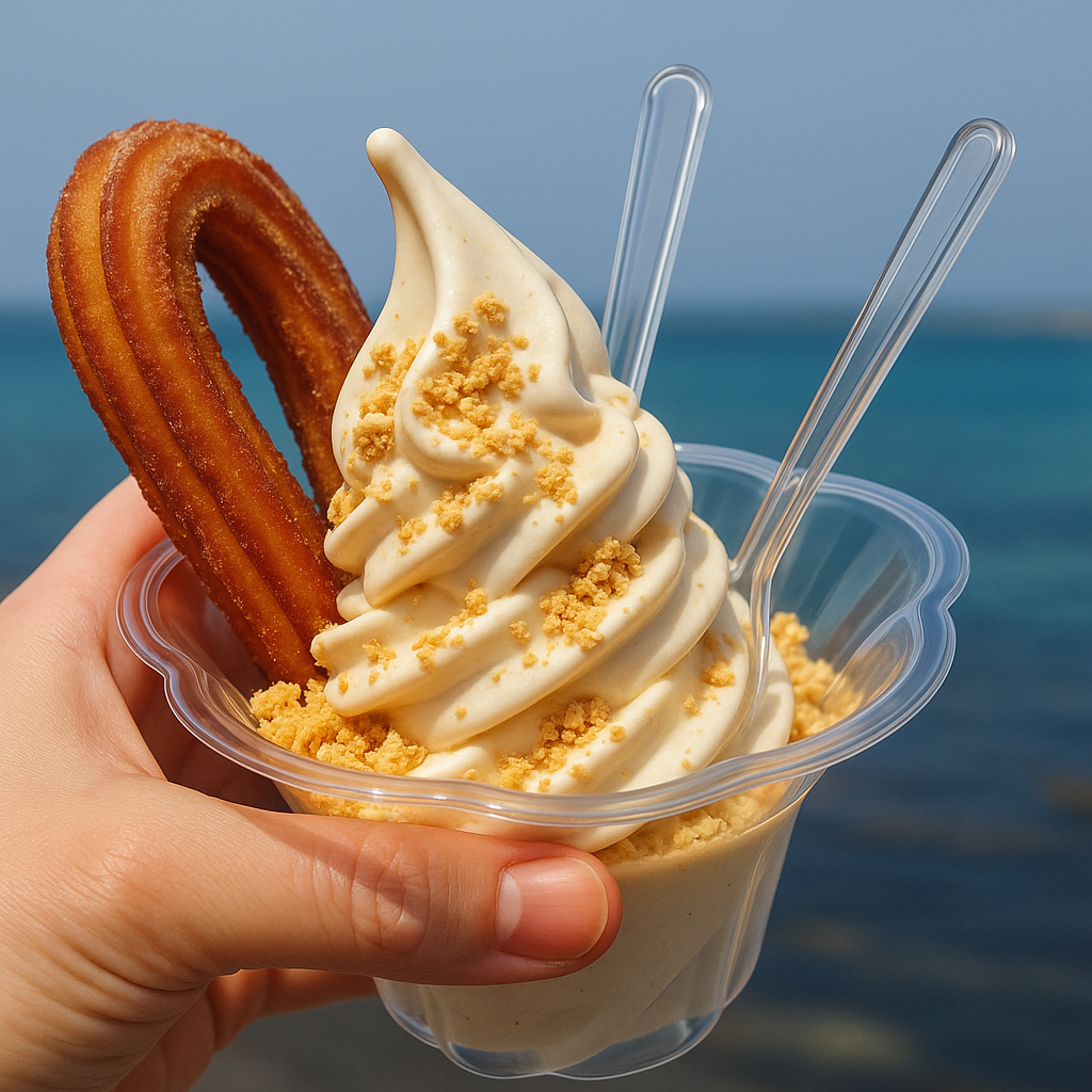 우도몬딱 츄러스 & 아이스크림