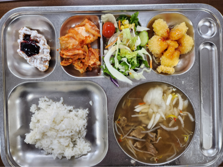 서울 강남구 중학교 급식