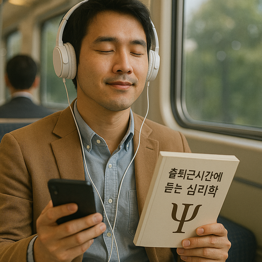 출퇴근 시간에 듣는 심리학 관련 이미지