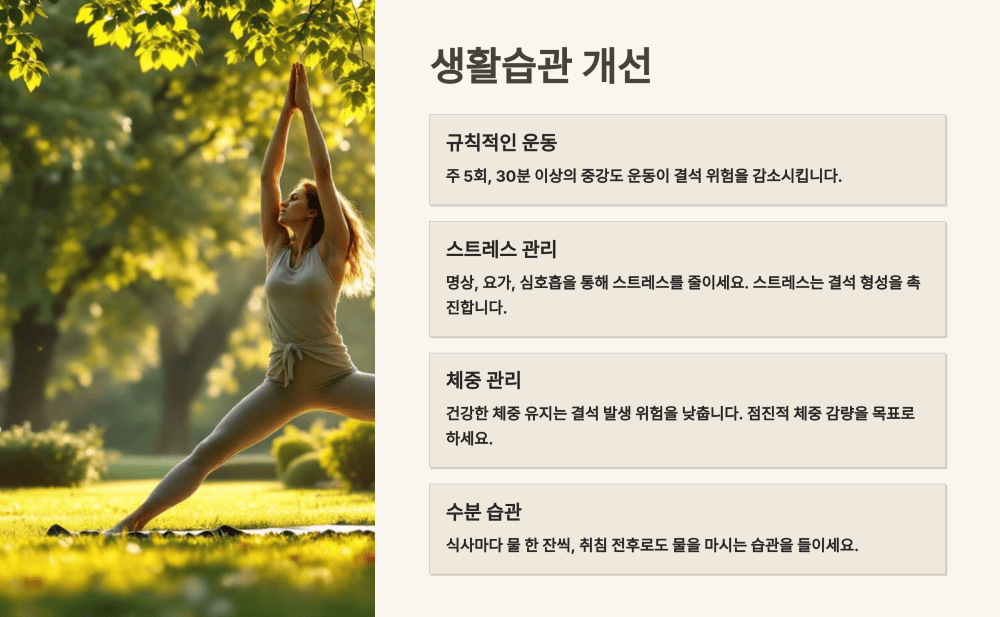 생활습관 개선