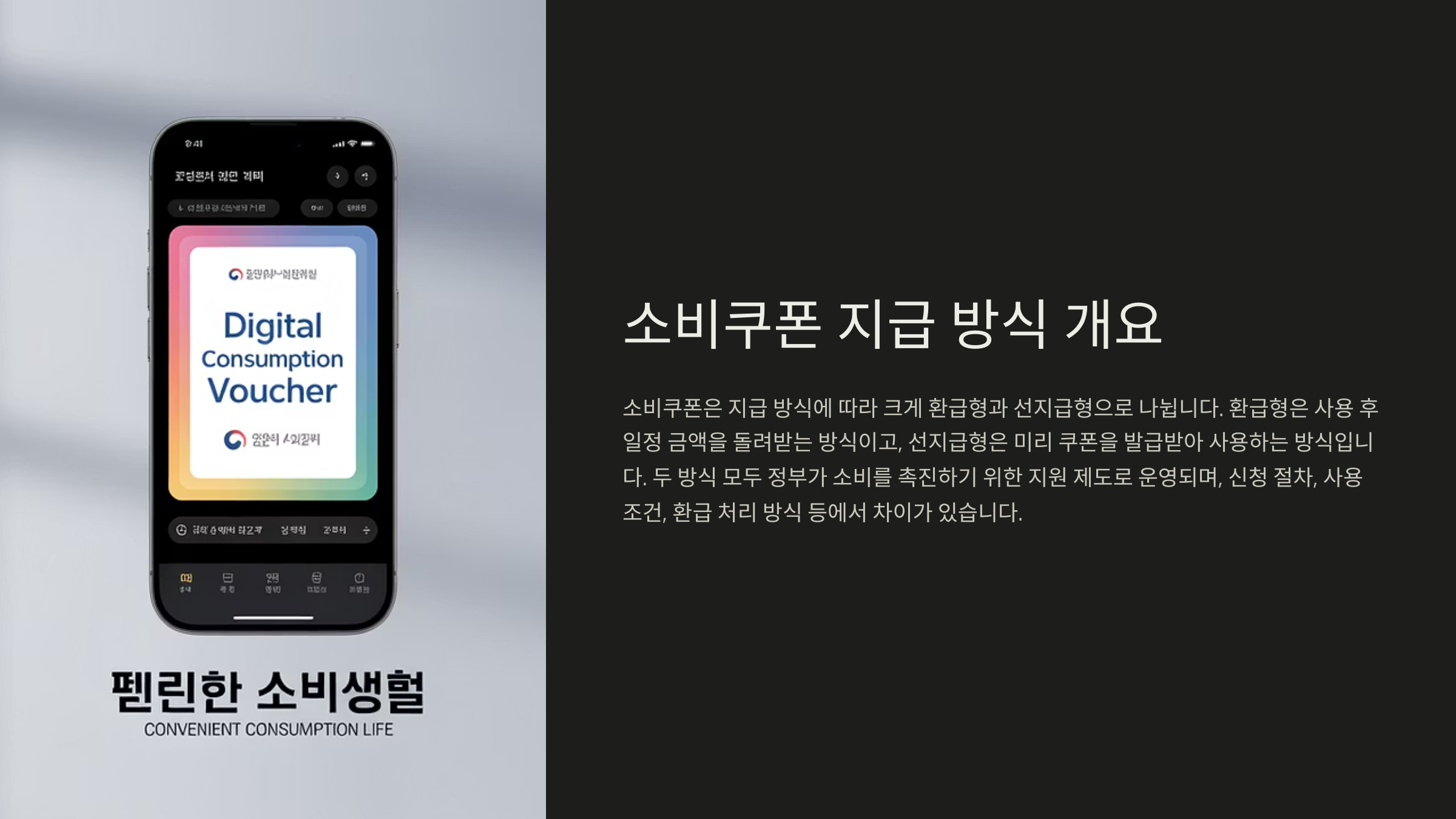 소비쿠폰 지급 방식 개요