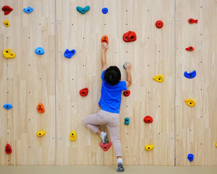 어린이 여름철 실내 놀이기구-클라이밍