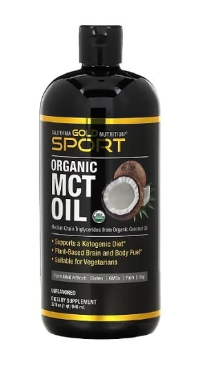 California Gold Nutrition, 유기농 MCT 오일, 946ml(32fl oz)