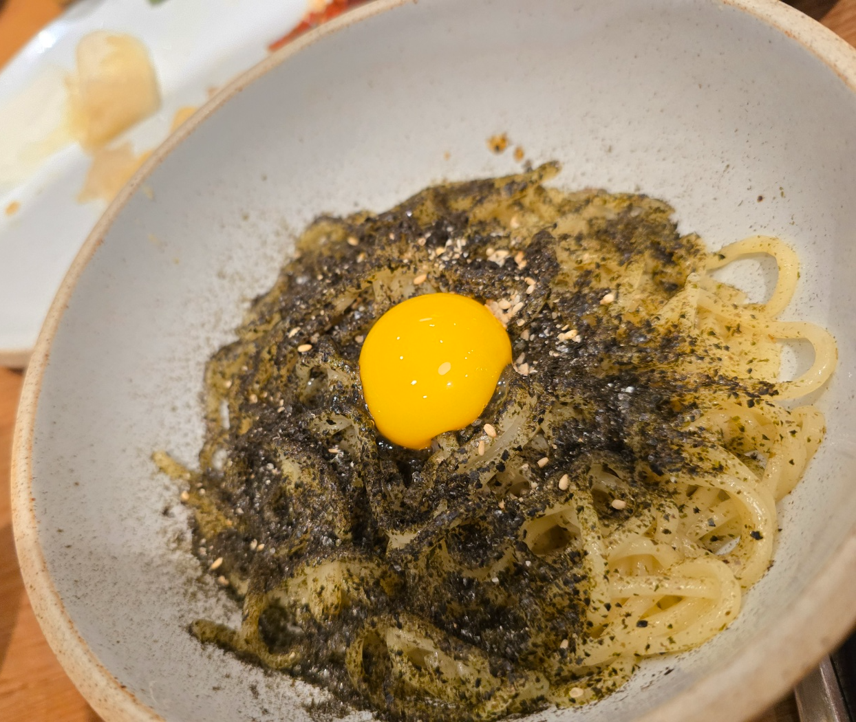 들기름 통밀국수