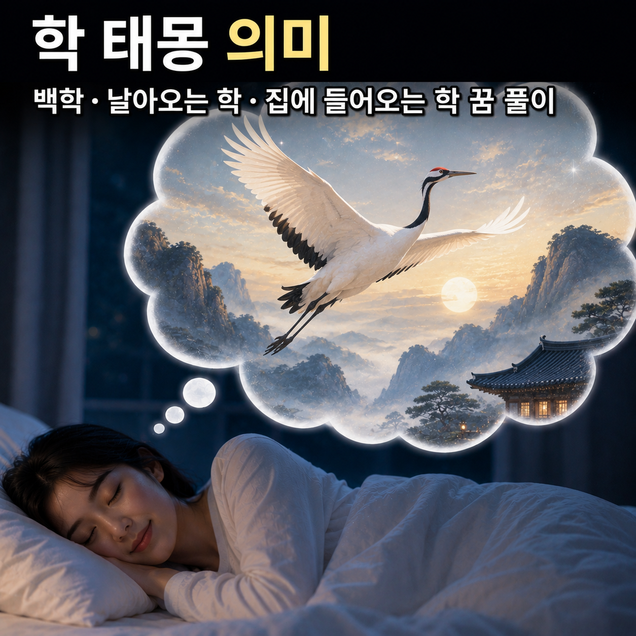 학 태몽