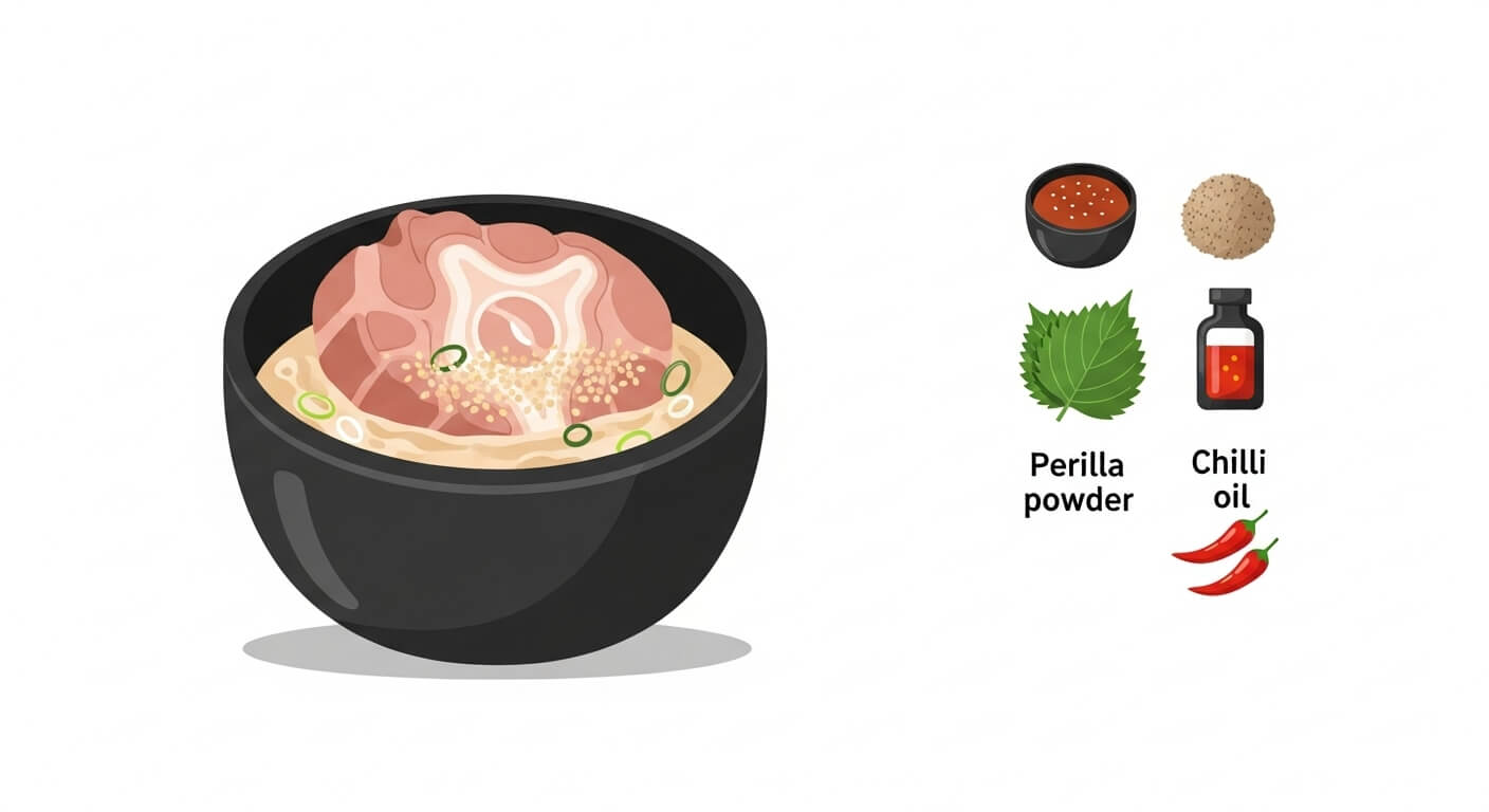 돼지꼬리의 매력, 전라도식 퓨전 보양식