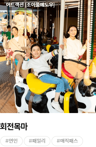 부산 롯데월드 놀이기구