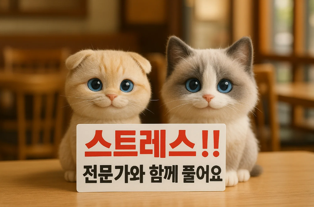 스트레스 전문가와 함께 풀어요