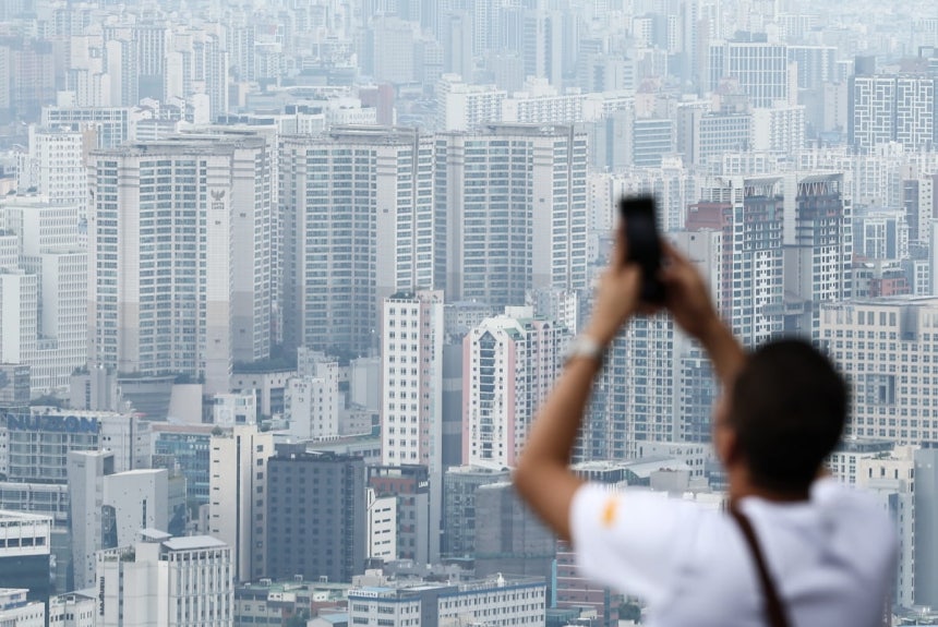 아파트 단지 사진