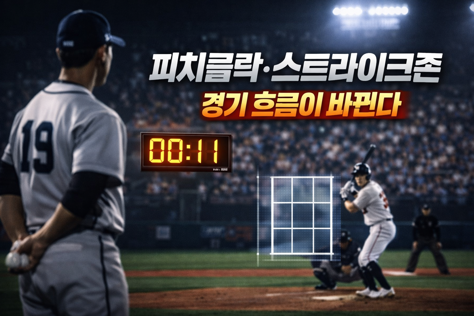 피치클락·스트라이크존, 경기 흐름은 어떻게 달라질까?