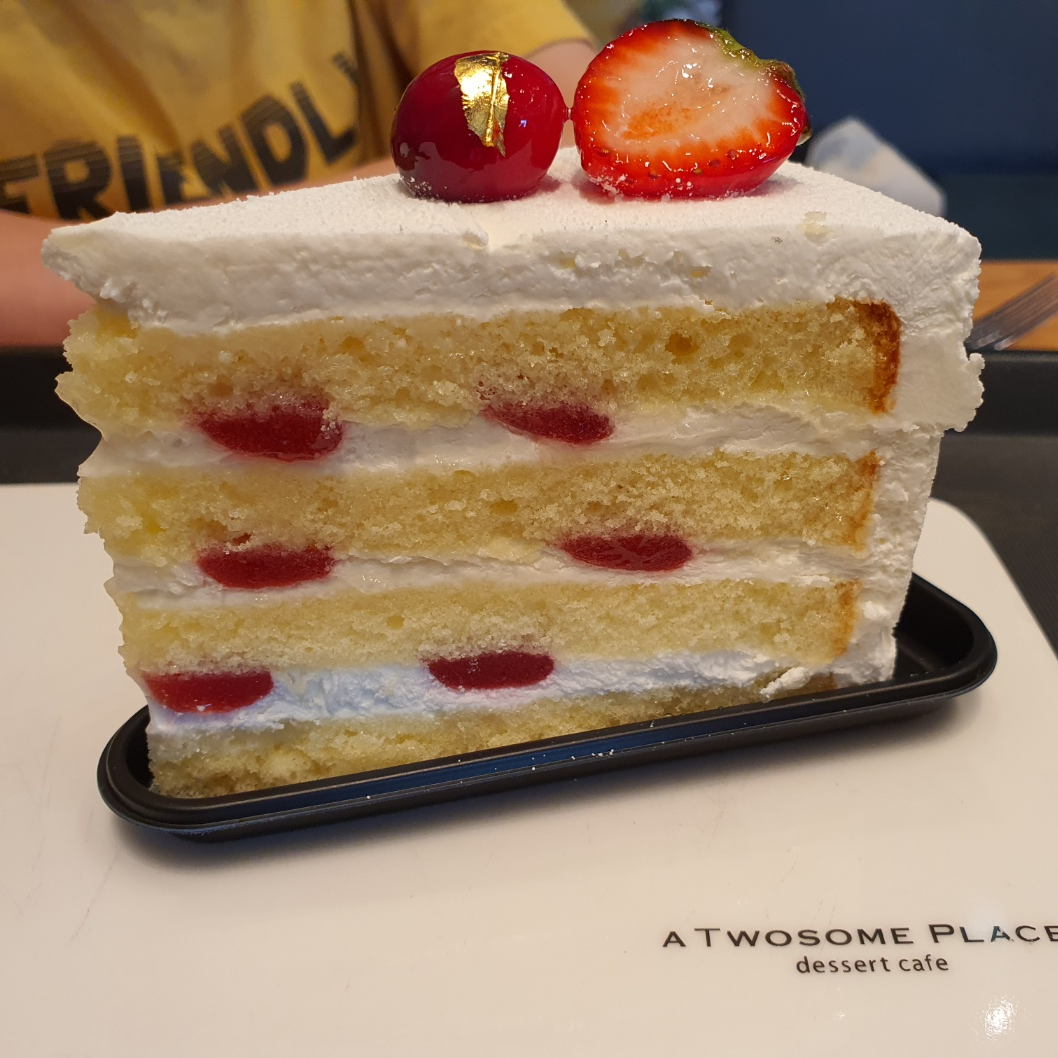 투썸 딸기생크림 케이크