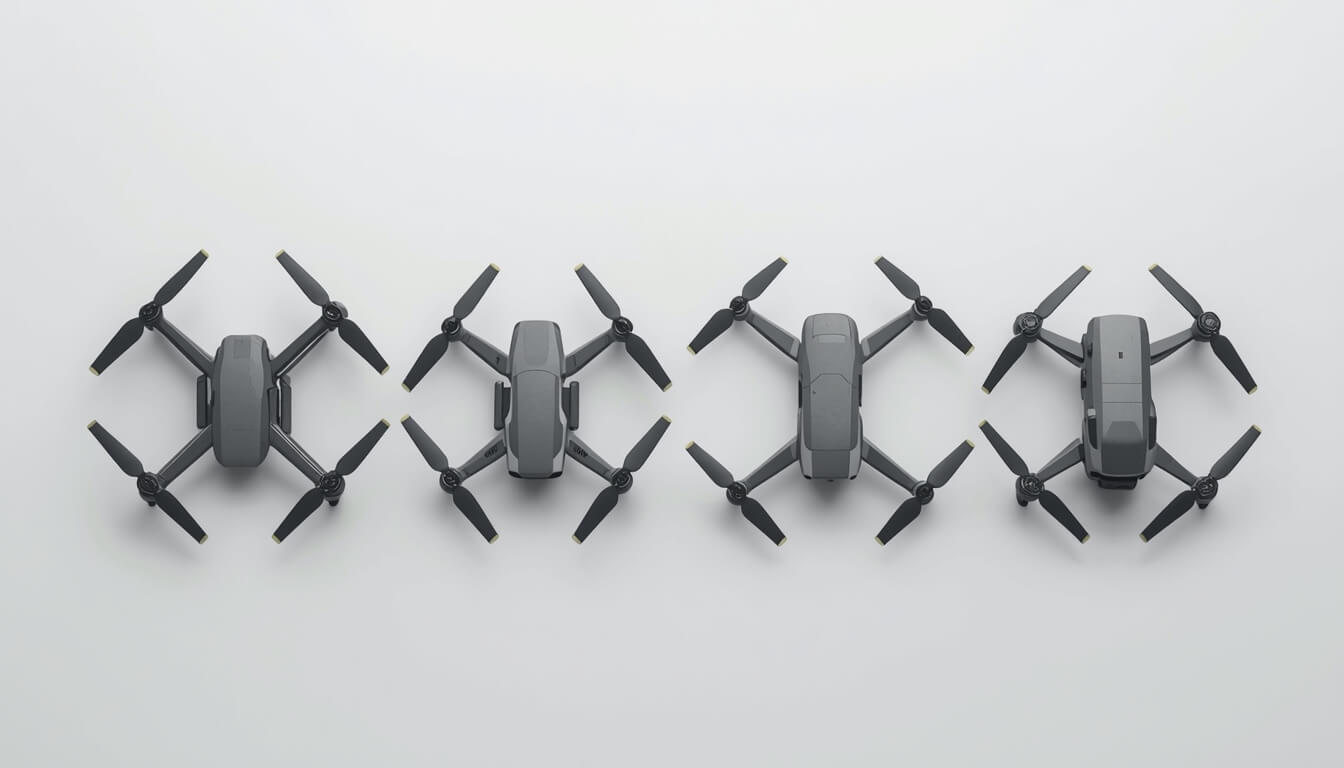 드론 종류 4가지 멀티콥터 고정익 헬리콥터형 수직이착륙기 비교