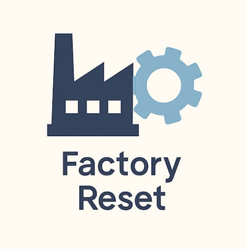 갤럭시 공장초기화 방법