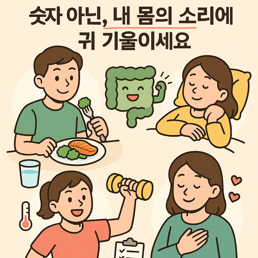 다이어트 보다 중요한 건강 챙기기