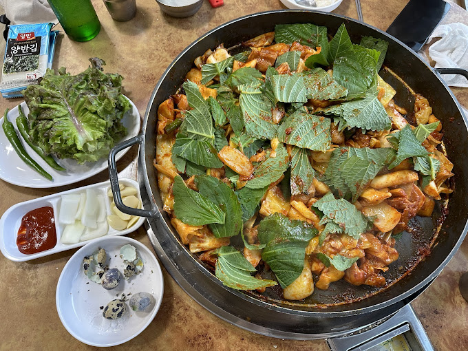 정자동 맛집 '정통춘천닭갈비'