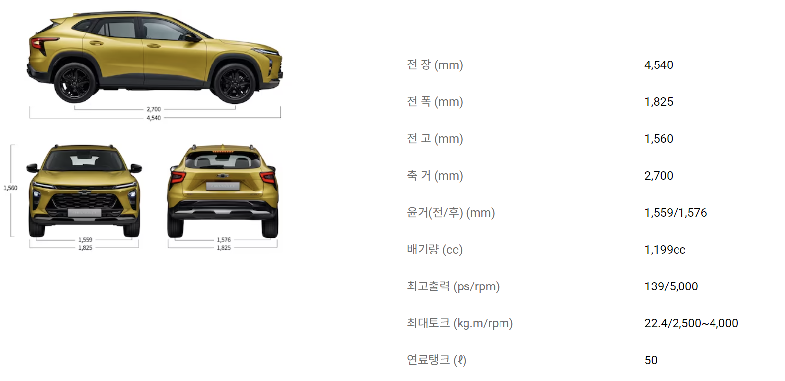 트랙스 크로스오버