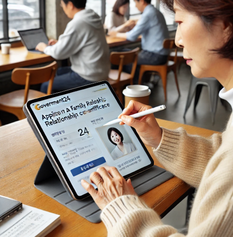 가족관계증명서 핸드폰발급 쉽게 하는법