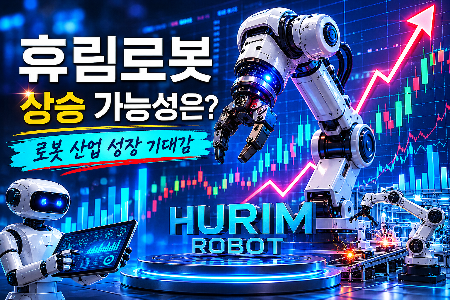 휴림로봇 상승 가능성은 로봇 산업 성장 기대감