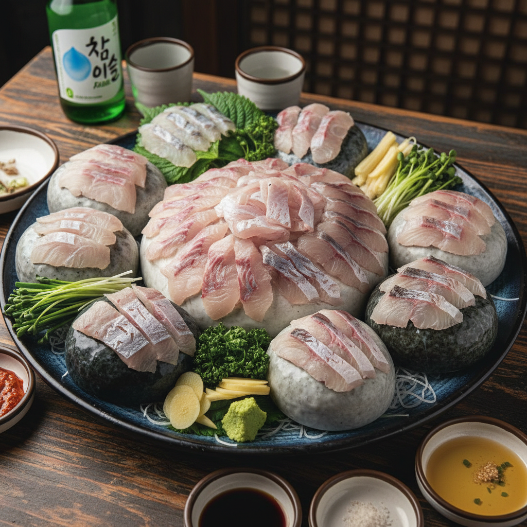 1월 제철 횟감