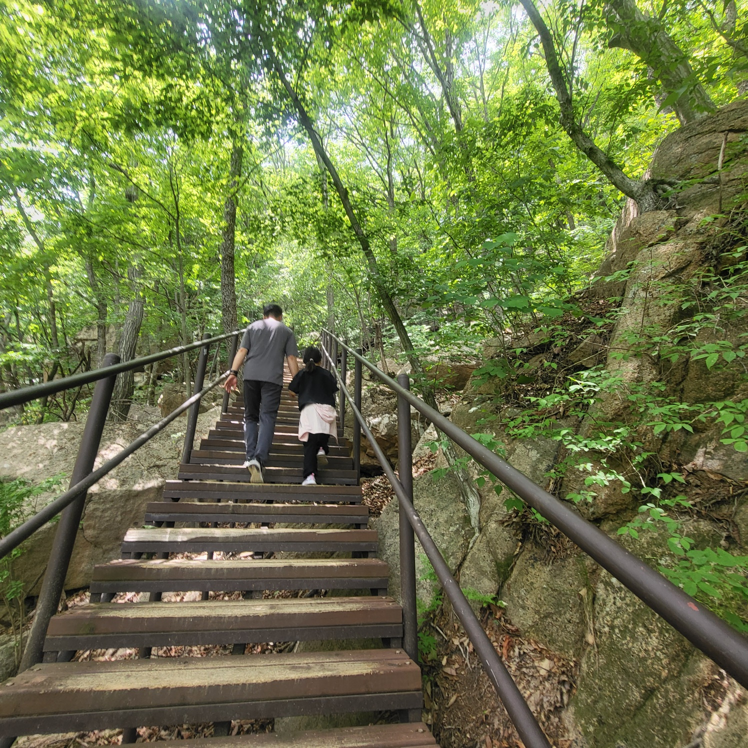 속리산 문장대(아이와 등산하기)