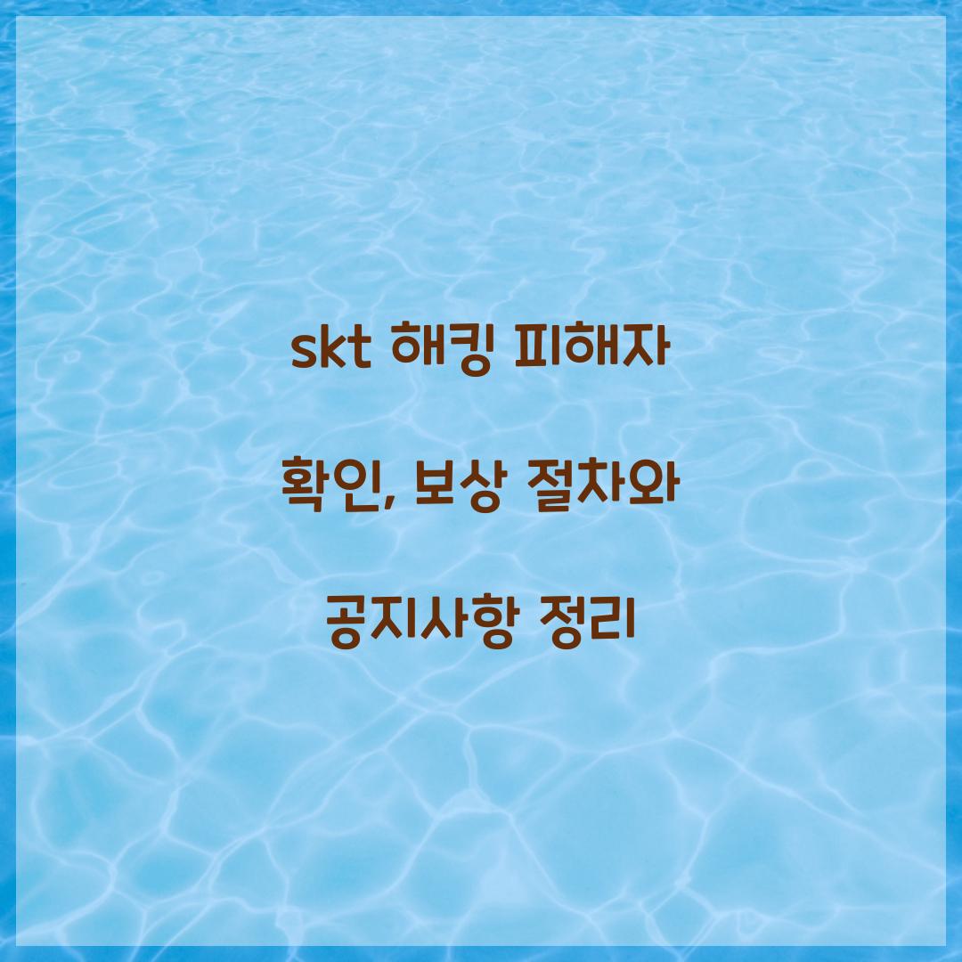 skt 해킹 피해자 확인