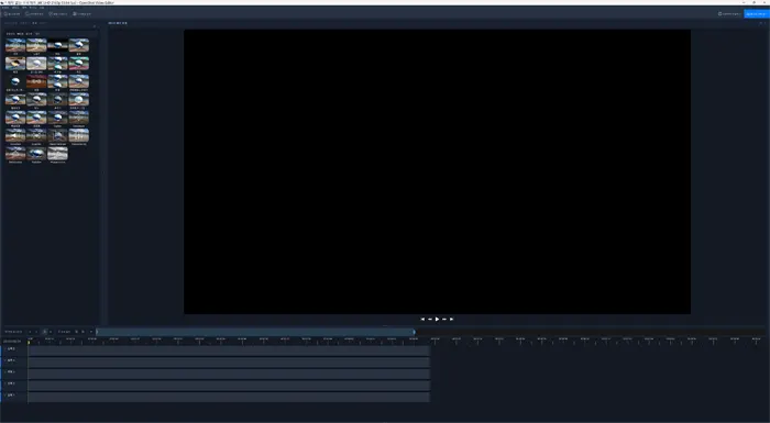 OpenShot 4K 모니터
