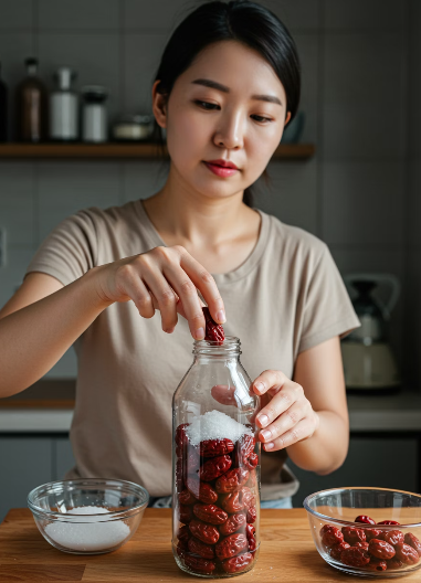보리수 열매 효소 담는법