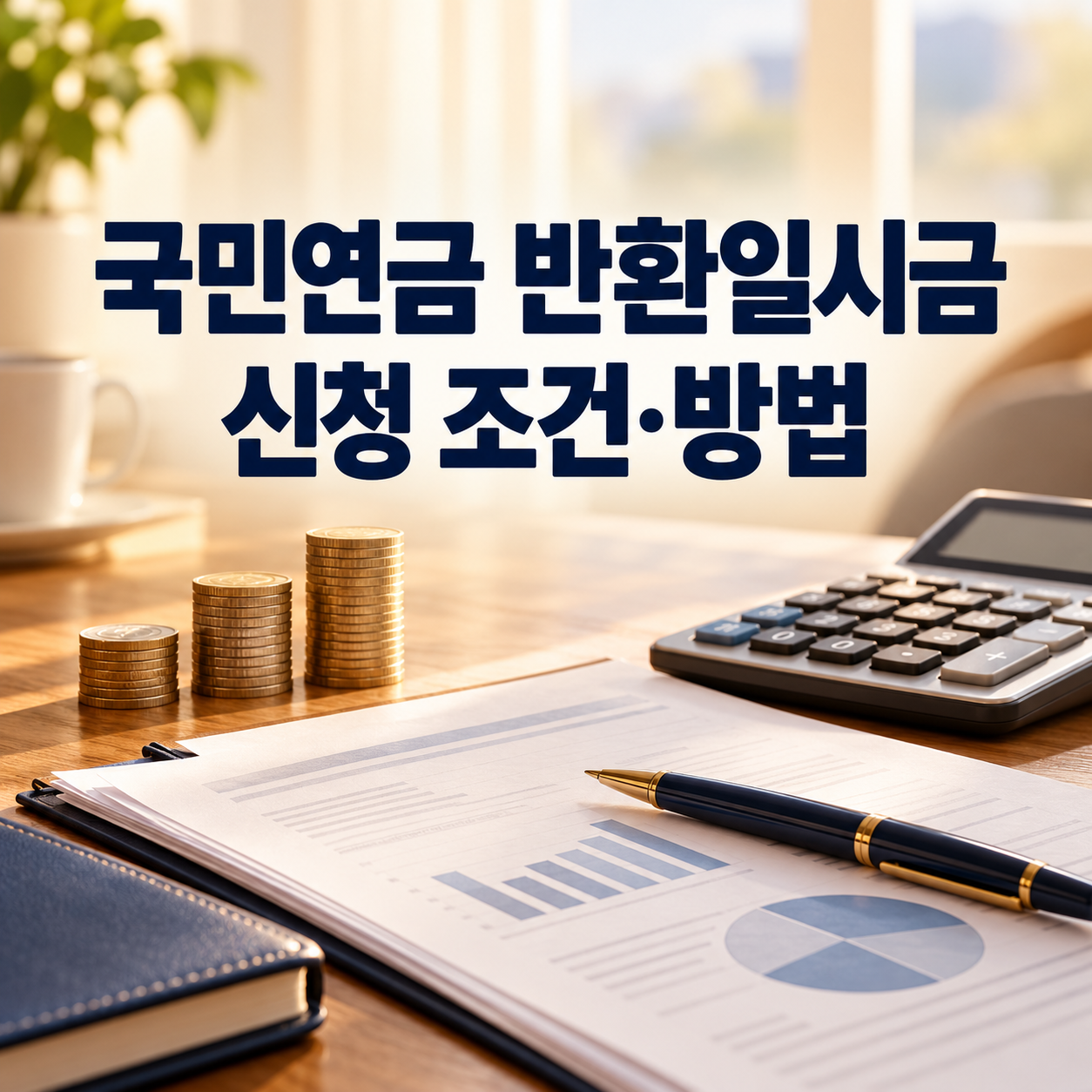 국민연금 반환일시금 신청방법 안내