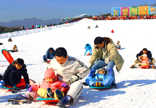 서울 랜드 눈썰매장