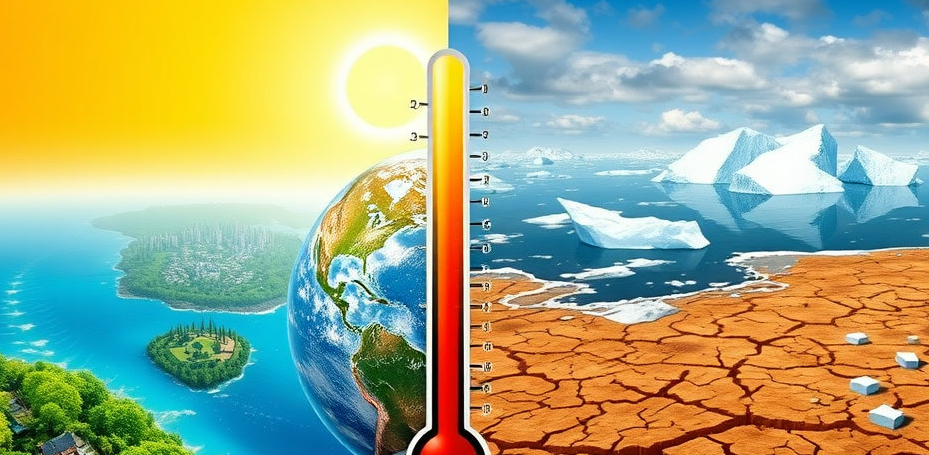 지구 온난화 악영향 이미지