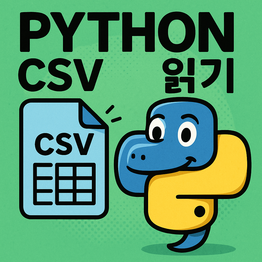 CSV 파일 읽기 &amp; 쓰기 완벽 가이드 : csv 모듈부터 pandas까지