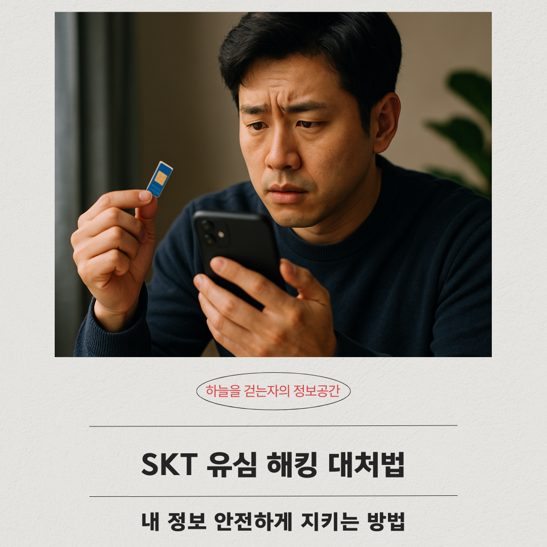 SKT 유심 해킹 대처법 ❘ 내 정보 안전하게 지키는 방법