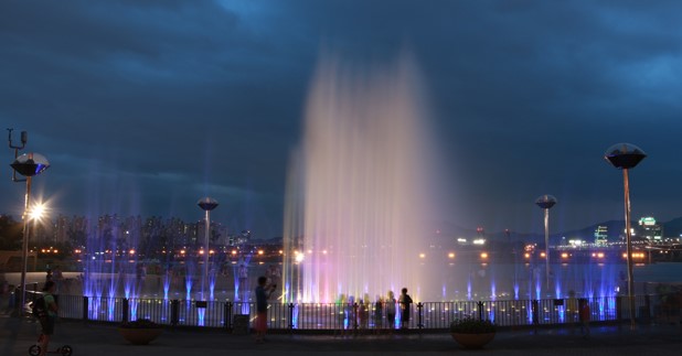 뚝섬한강공원 음악분수