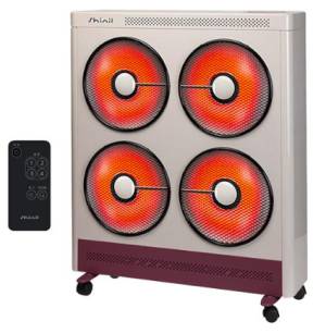 신일 0.5초 발열 4구 하이라이트 대형 전기 히터