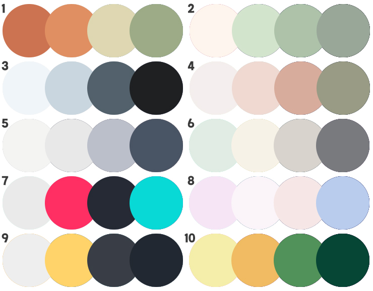 컬러별 어울리는 색 조합