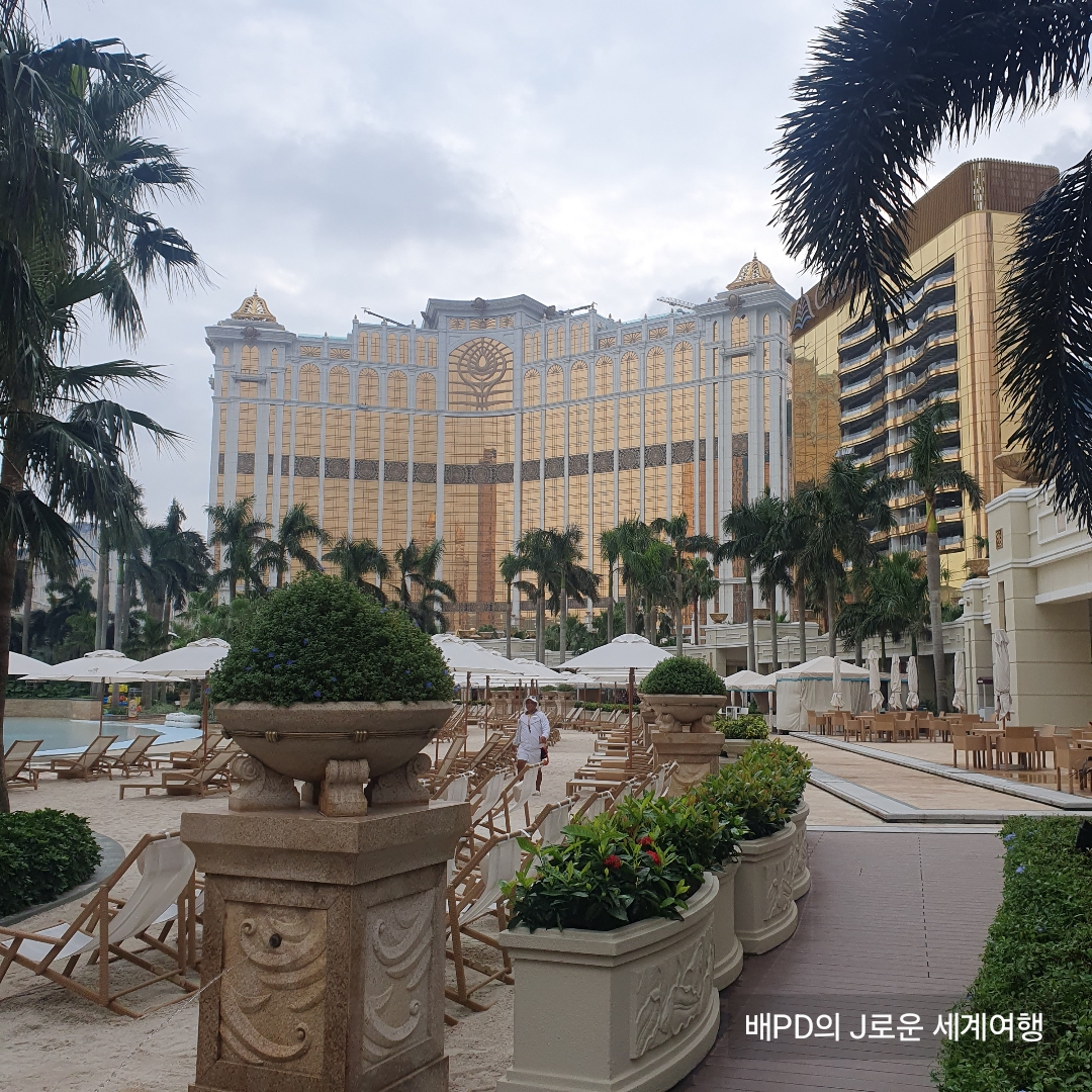 마카오 갤럭시호텔 수영장