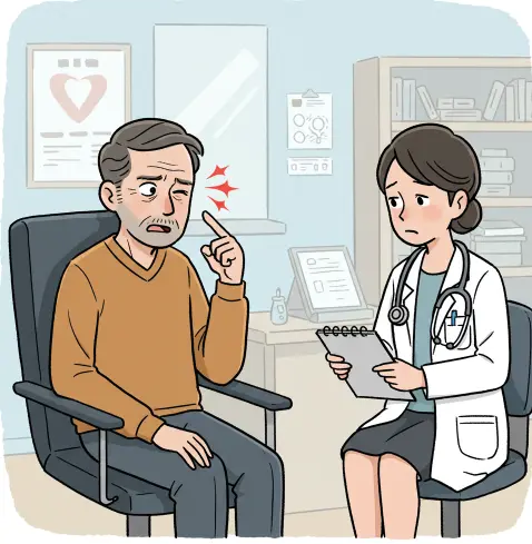 아래 눈꺼풀 떨림의 증상원인-1