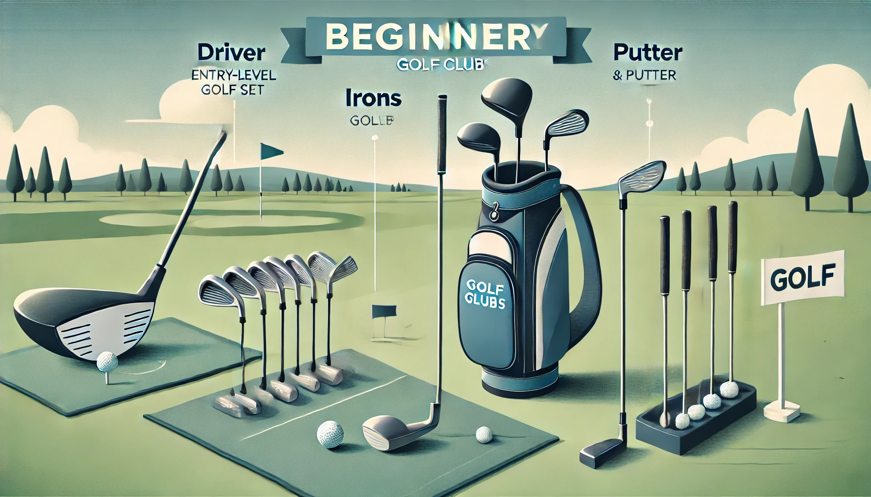 입문용 골프클럽 관련 이미지
