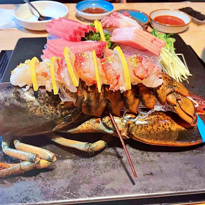 인천 구월동 맛집 랍스터가 보너스, 참복, 복어, 사시미, 복어회, 복튀김, 복불고기