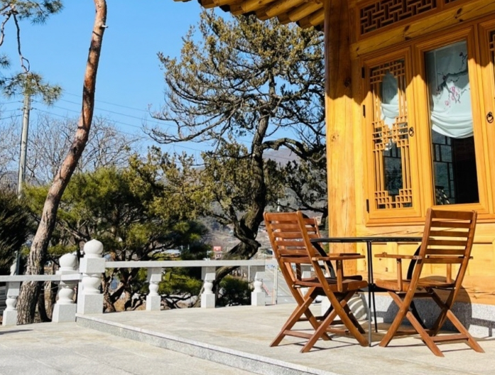 공주 마곡사 인근 카페