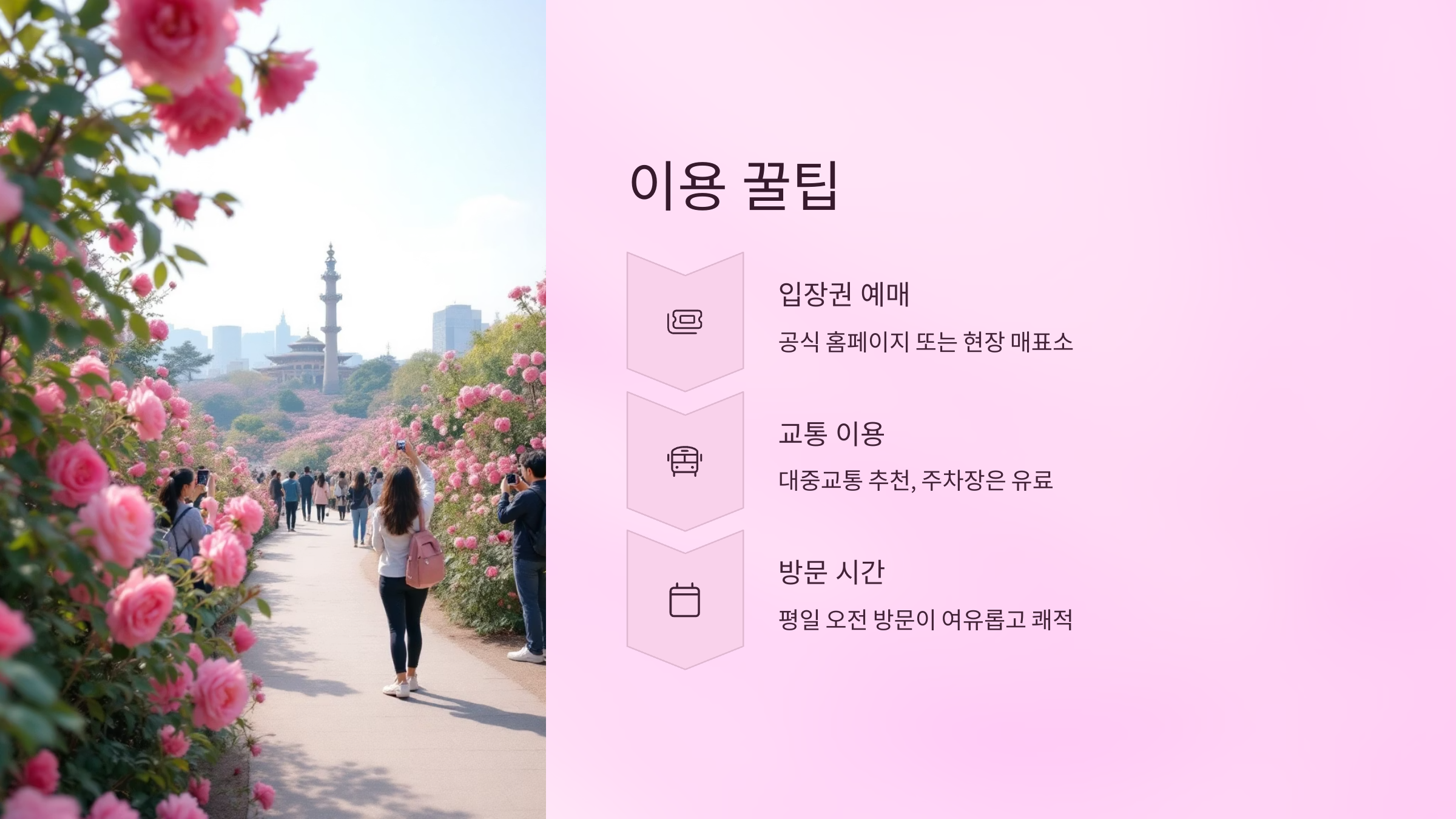 🌹2025년 5월, 과천 서울대공원 장미원으로 떠나는 봄꽃 여행🌹