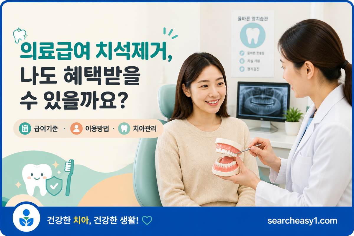 의료급여 치석제거