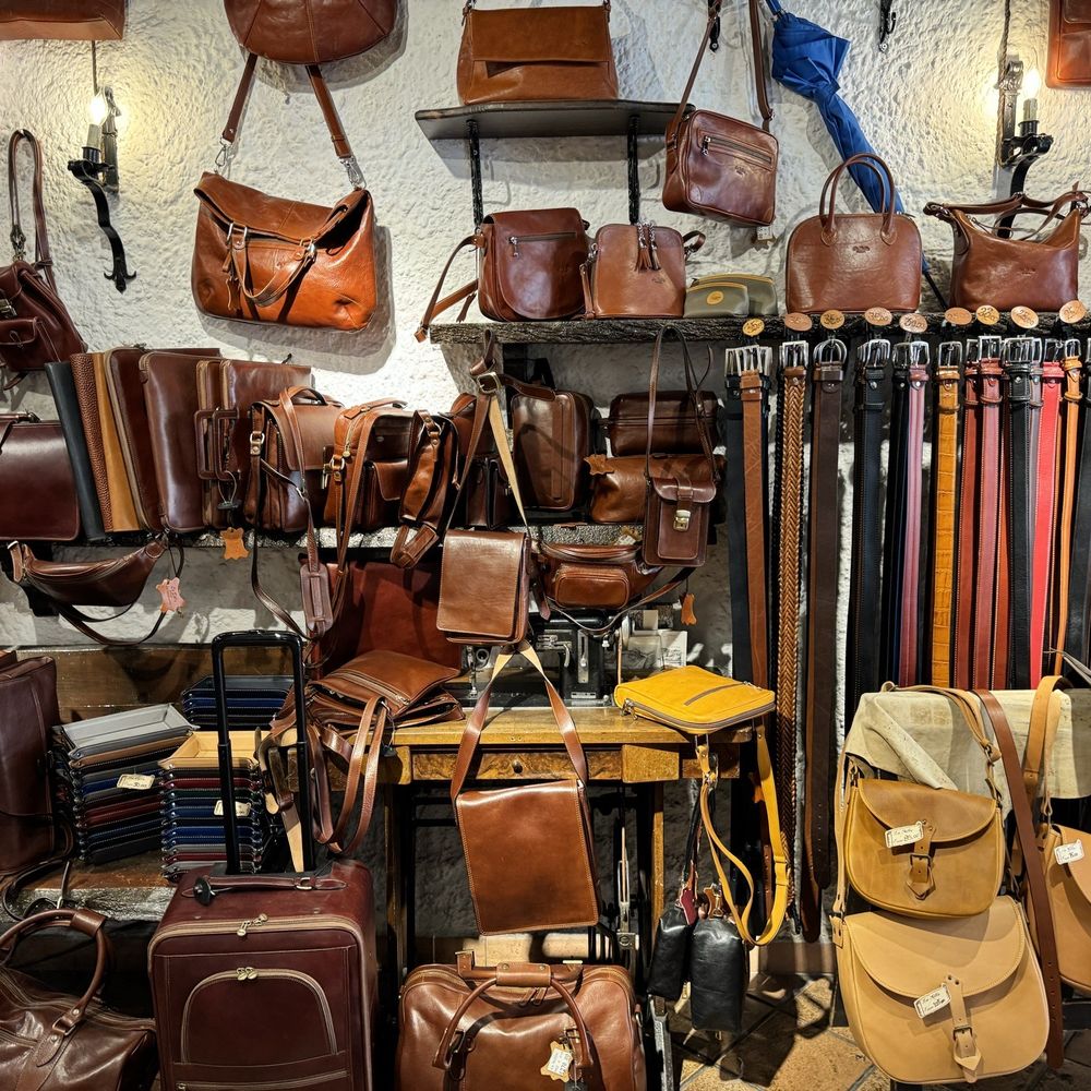 로마 여행 기념품 가죽제품