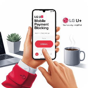 LG U+ 소액결제 차단·해제방법 이미지
