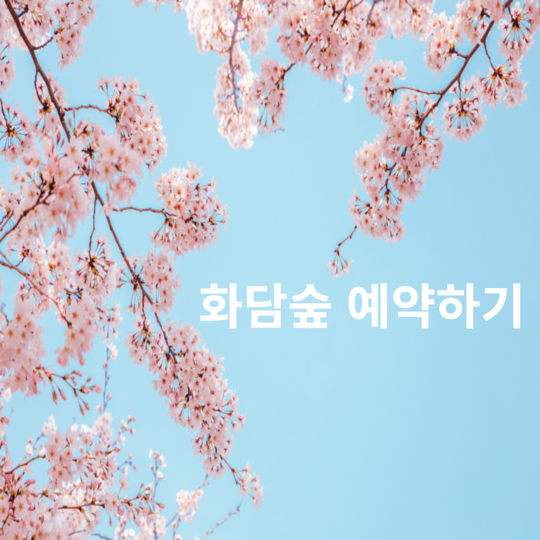 화담숲예약하기