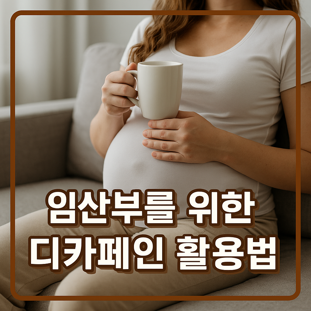임산부를 위한 디카페인 활용법