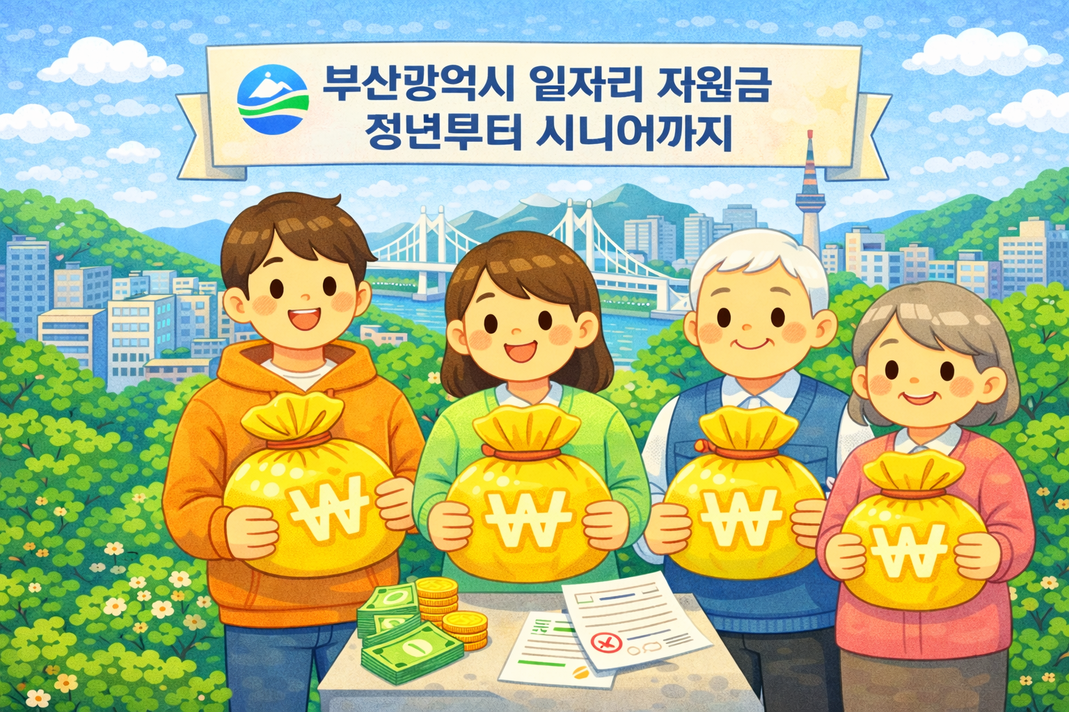 부산시 일자리 지원금 총정리