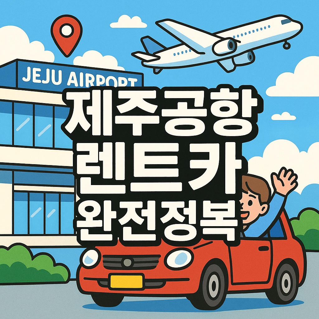 제주공항 렌트카 완전정복